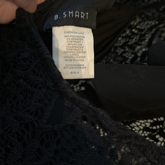 B. Smart Black Lace Dress - Picture 3 of 4